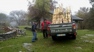 lavori all'Alpe Grosso        